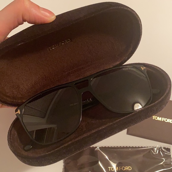 Tom Ford | Accessories | New Tom Ford Shelton Unisex Black Pilot 